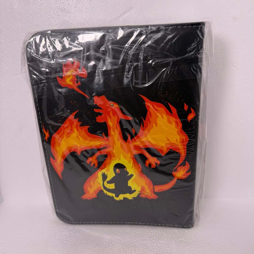 Collector's Dream Charizard and Charmander 400-Pocket Trading Card Binder